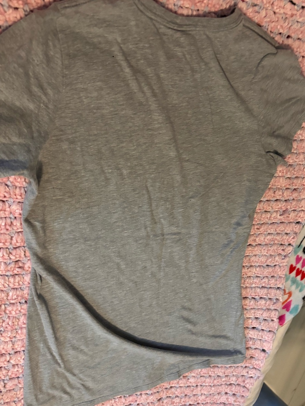 The North Face Heather Gray Logo T-Shirt - Picture 3 of 6